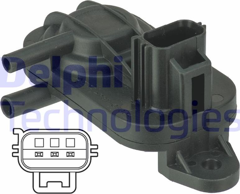 Delphi DPS00010 - Exhaust pressure Sensor car-mod.net