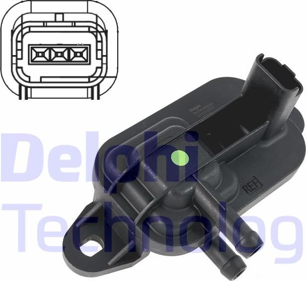 Delphi DPS00025-12B1 - Exhaust pressure Sensor car-mod.net