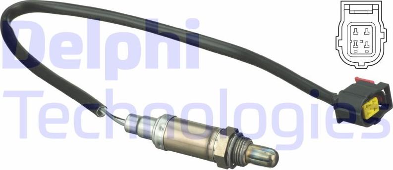 Delphi ES10882-12B1 - Oxygen, Lambda Sensor car-mod.net