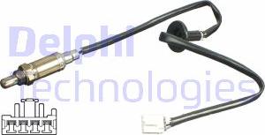 Delphi ES11109-12B1 - Oxygen, Lambda Sensor car-mod.net