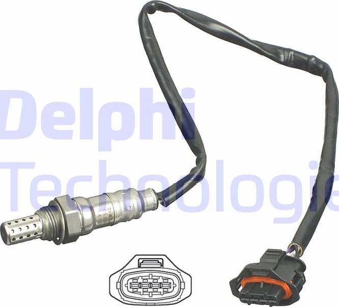 Delphi ES20426-12B1 - Oxygen, Lambda Sensor car-mod.net