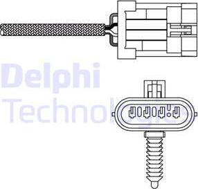 Delphi ES20135 - Oxygen, Lambda Sensor car-mod.net