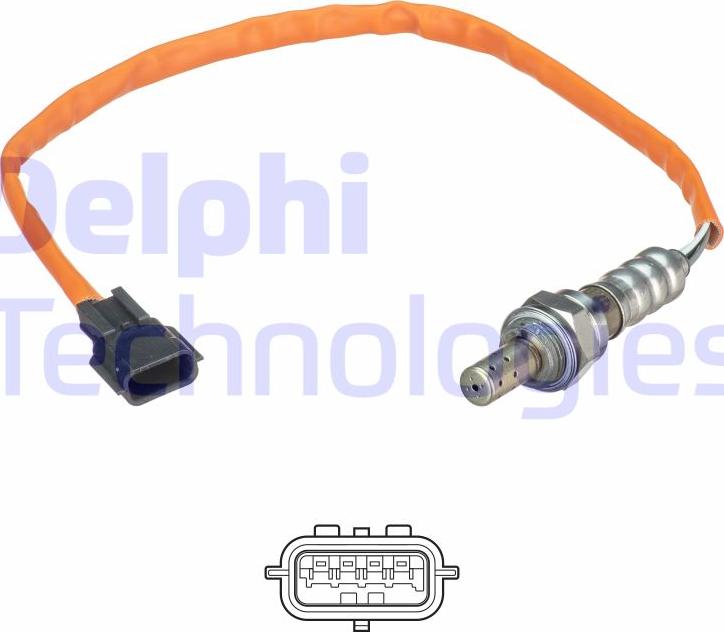 Delphi ES21059-12B1 - Oxygen, Lambda Sensor car-mod.net