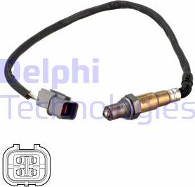 Delphi ES21189-12B1 - Oxygen, Lambda Sensor car-mod.net