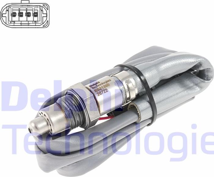 Delphi ES21399-12B1 - Oxygen, Lambda Sensor car-mod.net