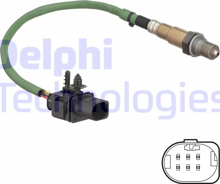 Delphi ES21269-12B1 - Oxygen, Lambda Sensor car-mod.net