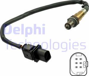 Delphi ES21212-12B1 - Oxygen, Lambda Sensor car-mod.net