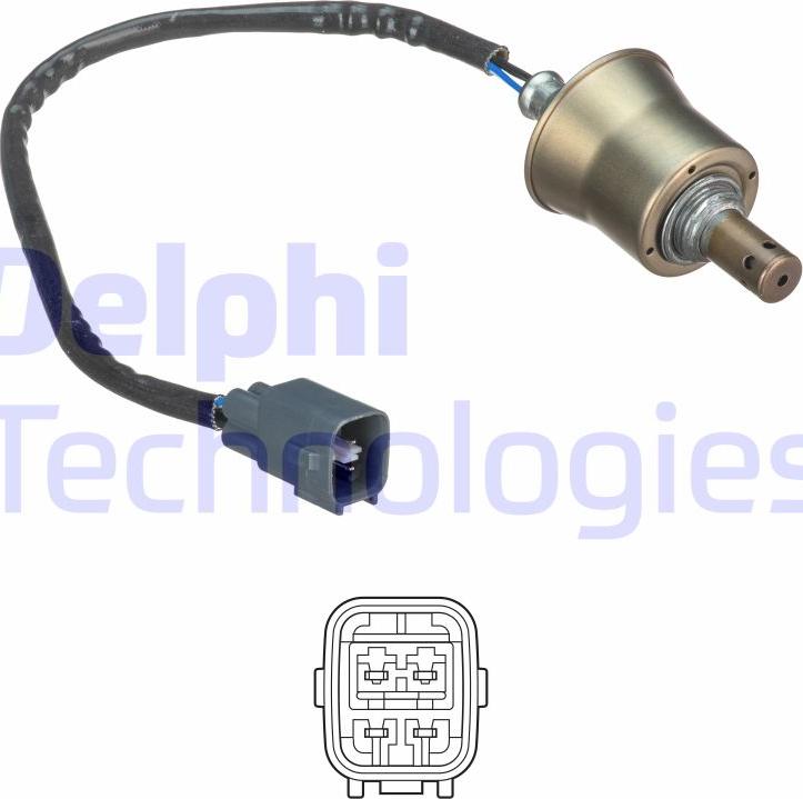 Delphi ES21226-12B1 - Oxygen, Lambda Sensor car-mod.net