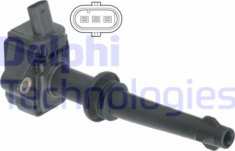 Delphi GN10591-12B1 - Ignition Coil car-mod.net