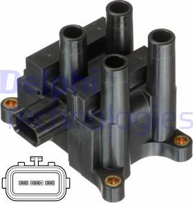 Delphi GN10832-18B1 - Ignition Coil car-mod.net