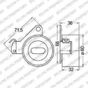 Delphi KDB249 - Timing Belt Set car-mod.net