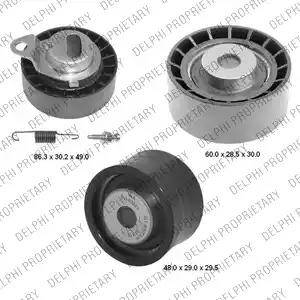 Delphi KDB262 - Timing Belt Set car-mod.net