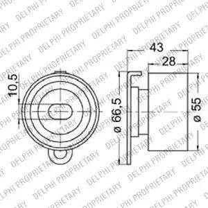 Delphi KDB238 - Timing Belt Set car-mod.net