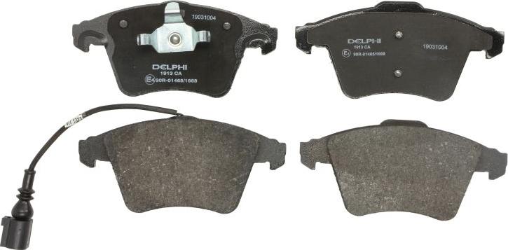 Delphi LP1913 - Brake Pad Set, disc brake car-mod.net