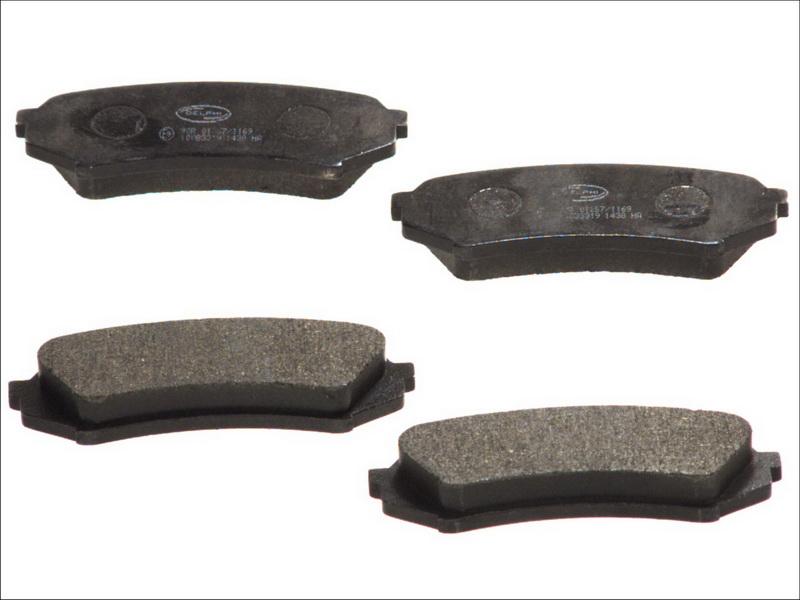 Delphi LP1438 - Brake Pad Set, disc brake car-mod.net