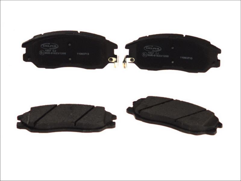 Delphi LP1857 - Brake Pad Set, disc brake car-mod.net