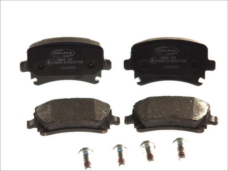 Delphi LP1824 - Brake Pad Set, disc brake car-mod.net