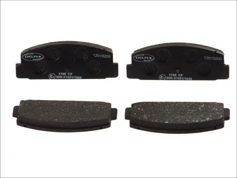 Delphi LP1766 - Brake Pad Set, disc brake car-mod.net