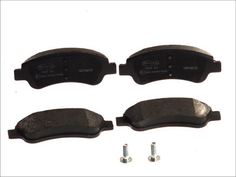 Delphi LP1727 - Brake Pad Set, disc brake car-mod.net