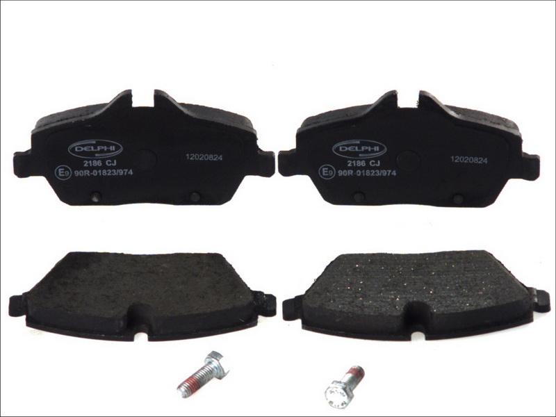 Delphi LP2186 - Brake Pad Set, disc brake car-mod.net