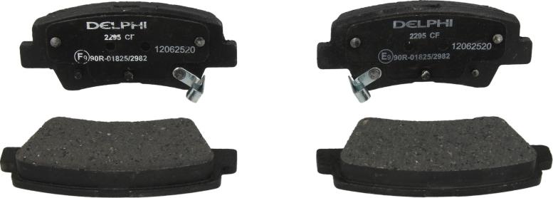 Delphi LP2295 - Brake Pad Set, disc brake car-mod.net