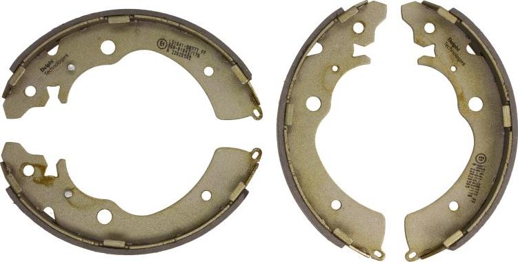 Delphi LS1641 - Drum Brake Shoe Set car-mod.net