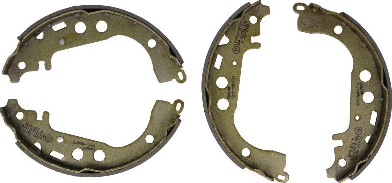 Delphi LS1854 - Drum Brake Shoe Set car-mod.net