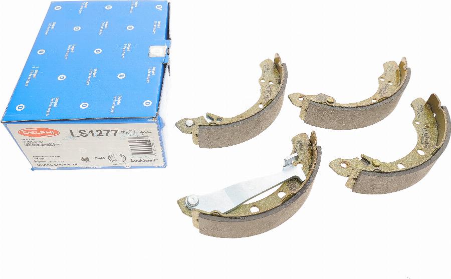 Delphi LS1277 - Drum Brake Shoe Set car-mod.net