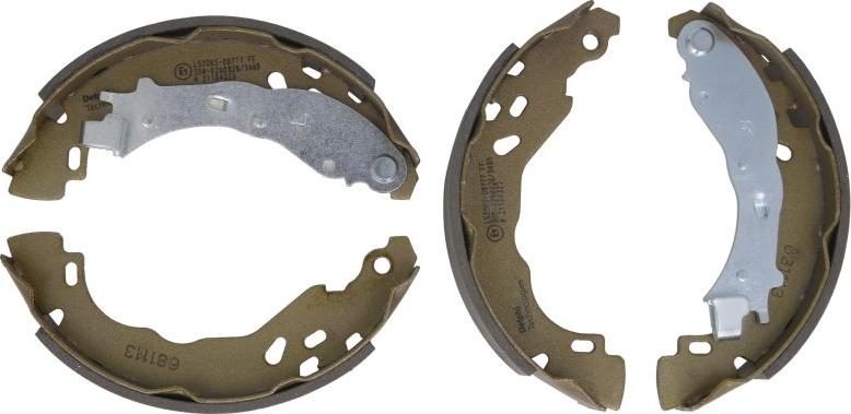 Delphi LS2065 - Drum Brake Shoe Set car-mod.net