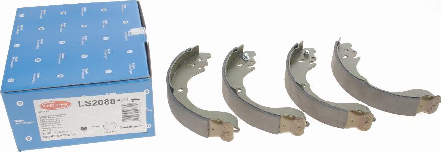Delphi LS2088 - Drum Brake Shoe Set car-mod.net