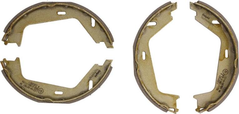 Delphi LS2144 - Drum Brake Shoe Set car-mod.net