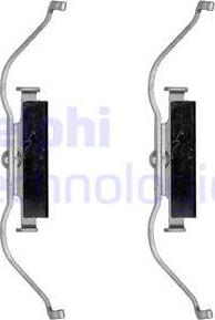 Delphi LX0490 - Accessory Kit for disc brake Pads car-mod.net