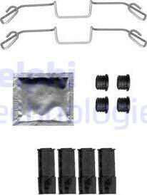 Delphi LX0583 - Accessory Kit for disc brake Pads car-mod.net