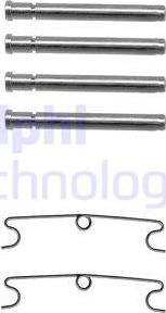 Delphi LX0170 - Accessory Kit for disc brake Pads car-mod.net