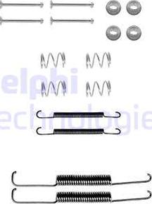 Delphi LY1003 - Accessory Kit, brake shoes car-mod.net