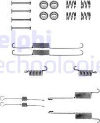 Delphi LY1039 - Accessory Kit, brake shoes car-mod.net