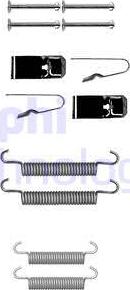Delphi LY1362 - Accessory Kit, parking brake shoes car-mod.net