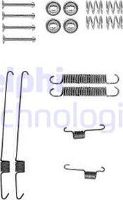 Delphi LY1387 - Accessory Kit, brake shoes car-mod.net