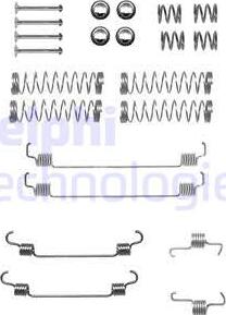 Delphi LY1331 - Accessory Kit, brake shoes car-mod.net
