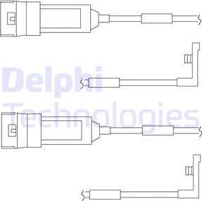Delphi LZ0123 - Warning Contact, brake pad wear car-mod.net