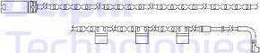 Delphi LZ0234 - Warning Contact, brake pad wear car-mod.net