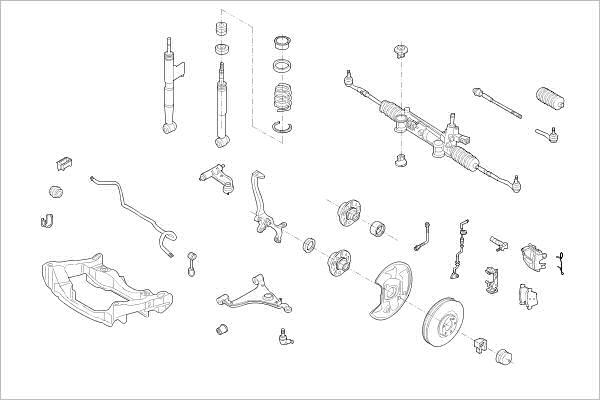 Delphi OE-MERC-000008692-F - Wheel Suspension car-mod.net