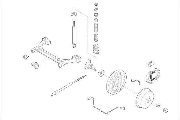Delphi OE-VW-000001916-R - Wheel Suspension car-mod.net