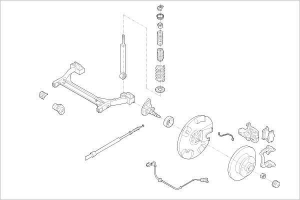 Delphi OE-VW-000011241-R - Wheel Suspension car-mod.net