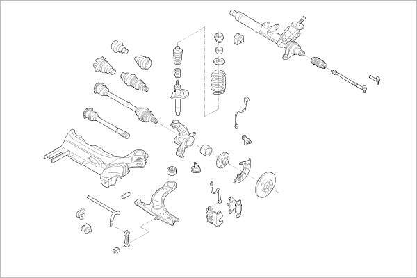 Delphi OE-VW-000011603-F - Wheel Suspension car-mod.net