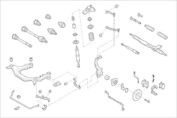 Delphi OE-VW-000016308-F - Wheel Suspension car-mod.net