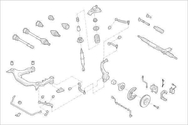 Delphi OE-VW-000016347-F - Wheel Suspension car-mod.net