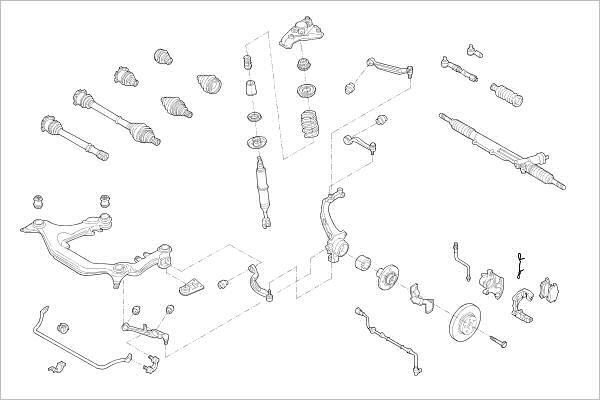 Delphi OE-VW-000016310-F - Wheel Suspension car-mod.net