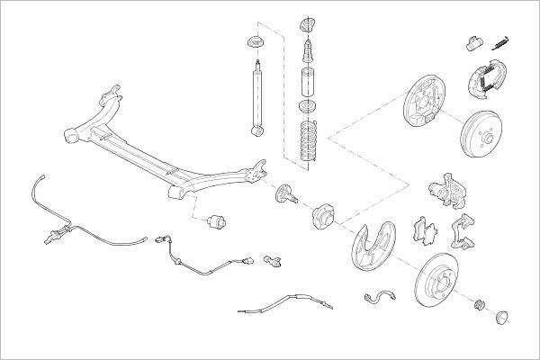 Delphi OE-VW-000018605-R - Wheel Suspension car-mod.net