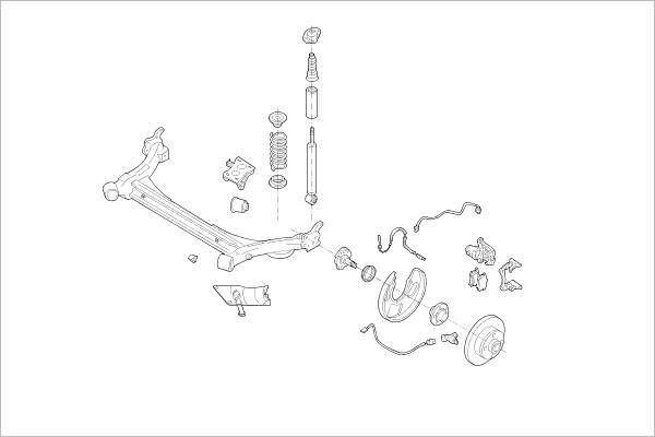 Delphi OE-VW-000011603-R - Wheel Suspension car-mod.net